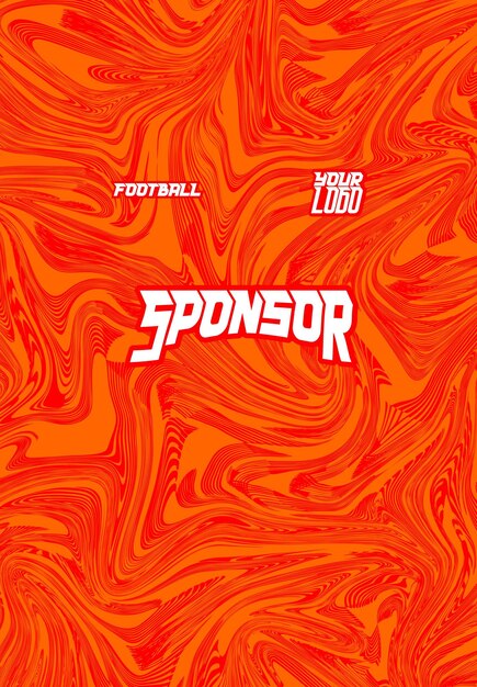Fondo abstracto vectorial con un patrón fresco en leggings diseño de camiseta de fútbol para la sublimación