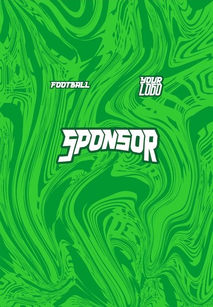 Fondo abstracto vectorial con un patrón fresco en leggings diseño de camiseta de fútbol para la sublimación