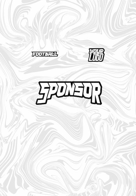 Fondo abstracto vectorial con un patrón fresco en leggings diseño de camiseta de fútbol para la sublimación