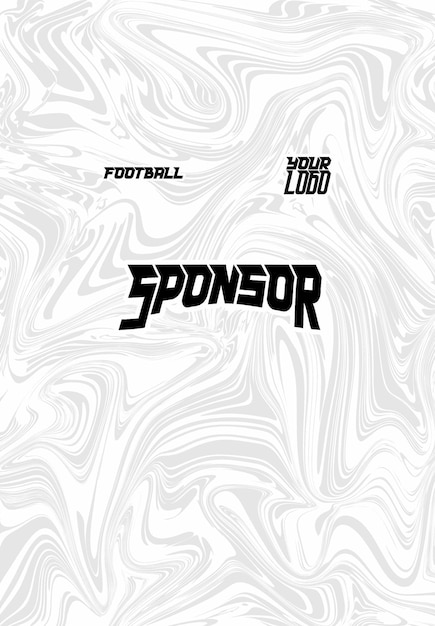 Fondo abstracto vectorial con un patrón fresco en leggings diseño de camiseta de fútbol para la sublimación