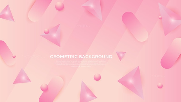 Fondo abstracto vectorial con sombra dinámica en el fondo