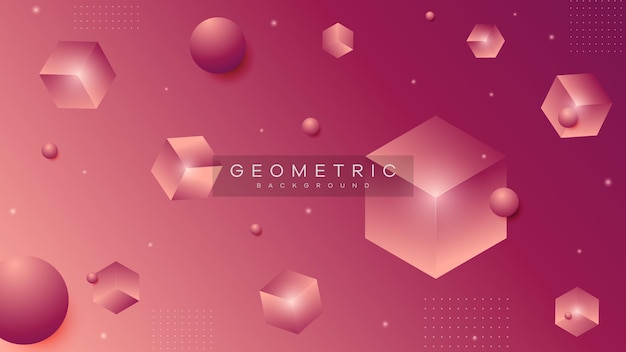 Fondo abstracto vectorial con sombra dinámica en el fondo