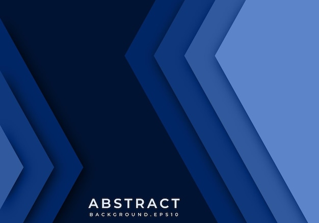 Fondo abstracto verde turquesa y azul superposición de papel de capa cortada en el vector de espacio oscuro