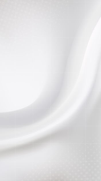 Fondo abstracto vertical con textura de seda blanca que fluye