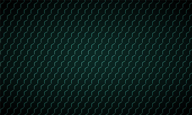 Fondo de acero de textura de metal de panal verde oscuro textura de fibra de carbono hexagonal verde