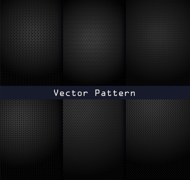 fondo de acero de textura de patrones de metal negro