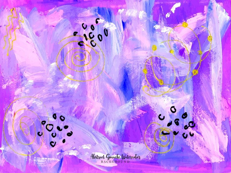 Fondo acuarela abstracta gouache