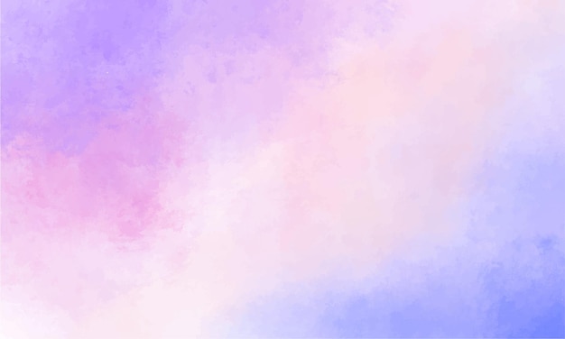 Fondo de acuarela abstracta púrpura suave de vector