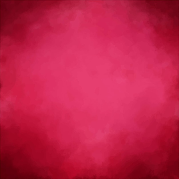 Fondo de acuarela abstracta roja