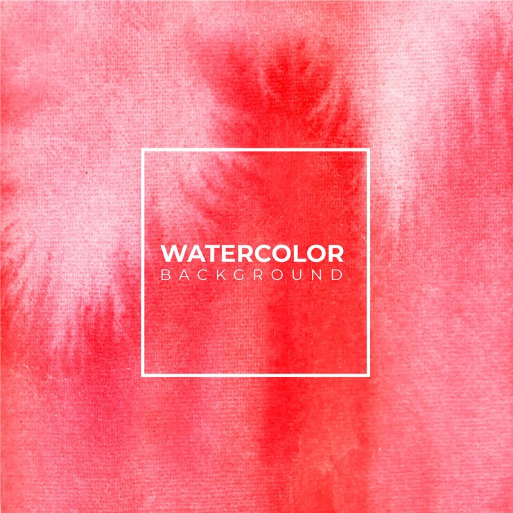 Fondo de acuarela abstracta rosa, pintura de la mano. Salpicaduras de color en el papel.