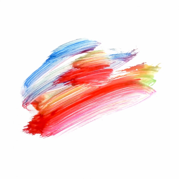 Fondo de acuarela abstracto colorido