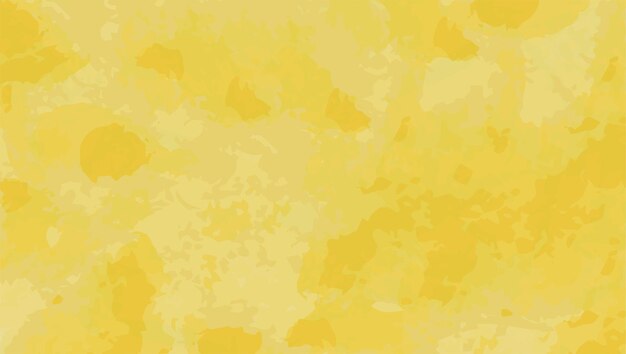 Fondo de acuarela abstracto pintado a mano, arte de ilustración de vector de acuarela amarilla.