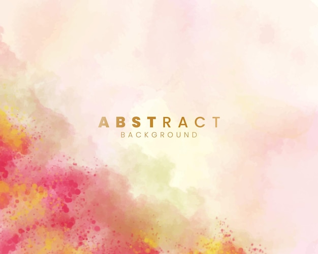 Fondo de acuarela abstractos con salpicaduras Diseño para su logotipo de cartel postal de fecha de portada