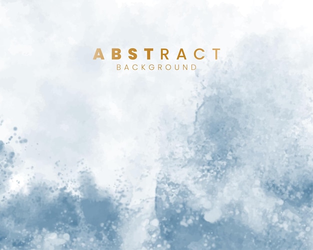 Fondo de acuarela abstractos con salpicaduras Diseño para su logotipo de cartel postal de fecha de portada