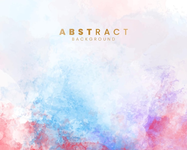 Fondo de acuarela abstractos con salpicaduras Diseño para su logotipo de cartel postal de fecha de portada