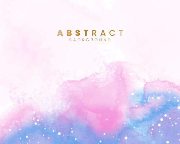 Fondo de acuarela abstractos con salpicaduras Diseño para su logotipo de cartel postal de fecha de portada