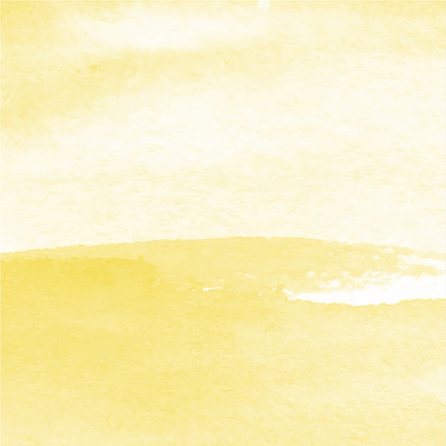 Fondo de acuarela amarillo suave de belleza