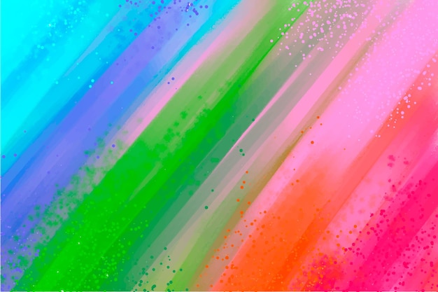 Fondo de acuarela de arco iris para un banner