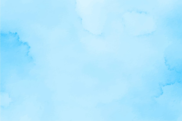 Fondo Acuarela Azul Cielo Papel Digital Azul Suave