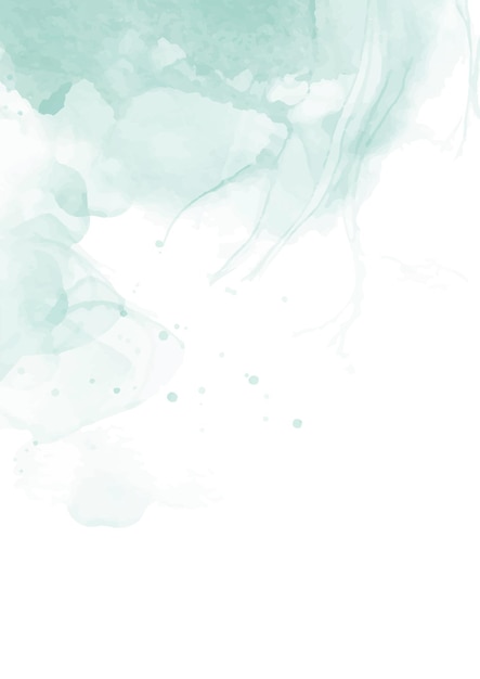 un fondo de acuarela blanco con efecto manchado resumen