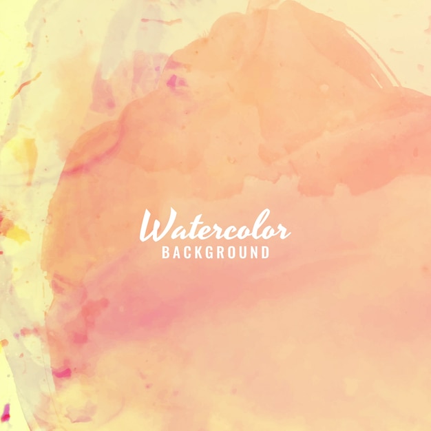 Fondo de acuarela en color pastel