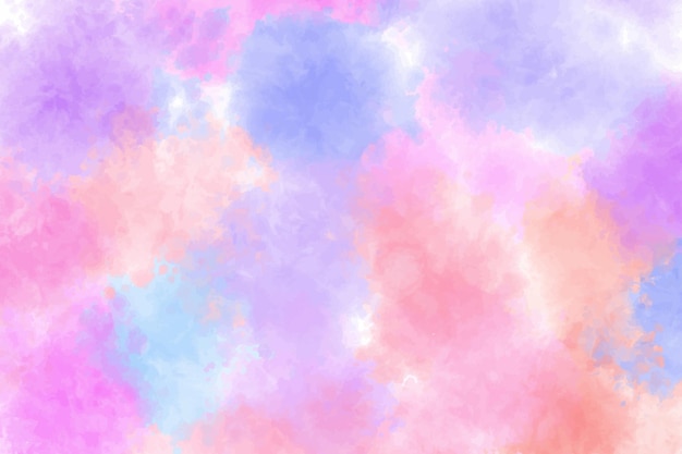 Fondo de acuarela con un color rosa y azul.