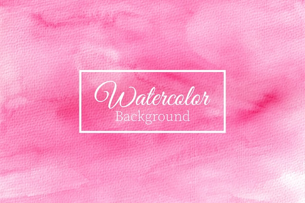 Vector fondo de acuarela de colores rosa