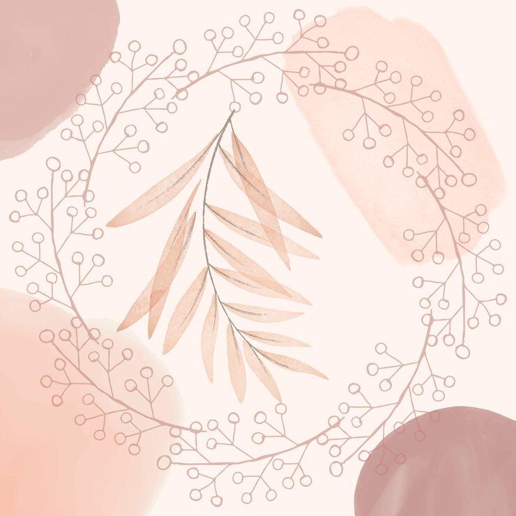 fondo de acuarela con elementos dibujados a mano, corona de fondo de dibujo de acuarela, corona de acuarela
