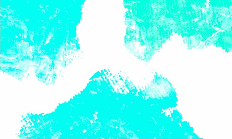 Vector fondo de acuarela de grunge abstracto verde tosca de vector