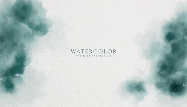 Fondo de acuarela horizontal abstracto Ilustración de fondo de espacio vacío de color claro neutro