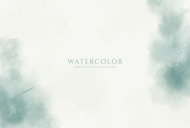 Fondo de acuarela horizontal abstracto Ilustración de fondo de espacio vacío de color claro neutro