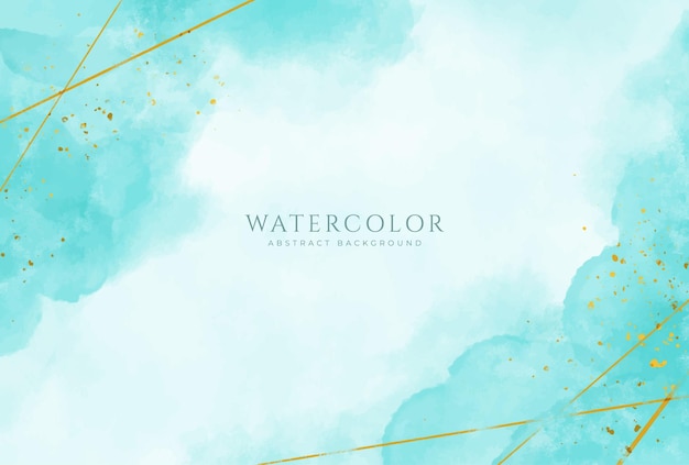 Fondo de acuarela horizontal abstracto Ilustración de fondo de espacio vacío de color claro neutro