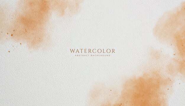 Fondo de acuarela horizontal abstracto Ilustración de fondo de espacio vacío de color claro neutro