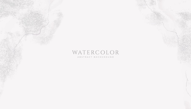 Fondo de acuarela horizontal abstracto Ilustración de fondo de espacio vacío de color claro neutro