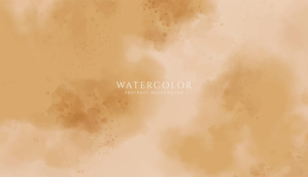 Fondo de acuarela horizontal abstracto Ilustración de fondo de espacio vacío de color claro neutro