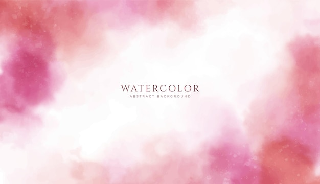 Fondo de acuarela horizontal abstracto Ilustración de fondo de espacio vacío de color claro neutro