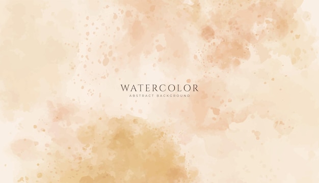 Fondo de acuarela horizontal abstracto Ilustración de fondo de espacio vacío de color claro neutro