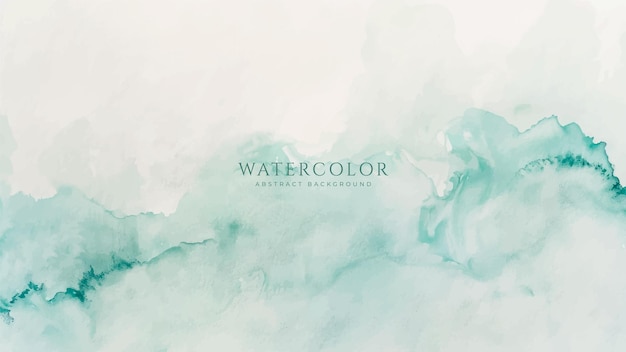 Fondo de acuarela horizontal abstracto Ilustración de fondo de espacio vacío de color claro neutro