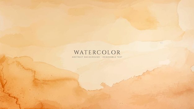 Fondo de acuarela horizontal abstracto Ilustración de fondo de espacio vacío de color claro neutro