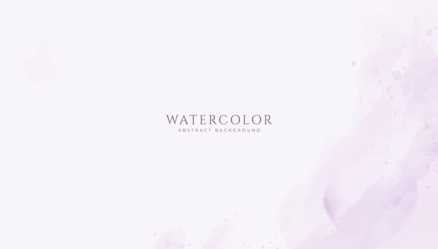 Fondo de acuarela horizontal abstracto Neutral púrpura rosa blanco de color espacio vacío Ilustración de fondo