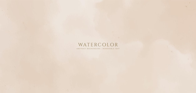Fondo de acuarela horizontal abstracto Textura vectorial dibujada a mano Pintura acariciada con pincel acuarela de color pastel