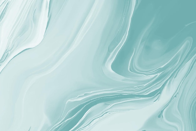 Fondo acuarela de mármol líquido azul pastel con líneas onduladas y manchas de pincel Textura de tinta de arte vectorial