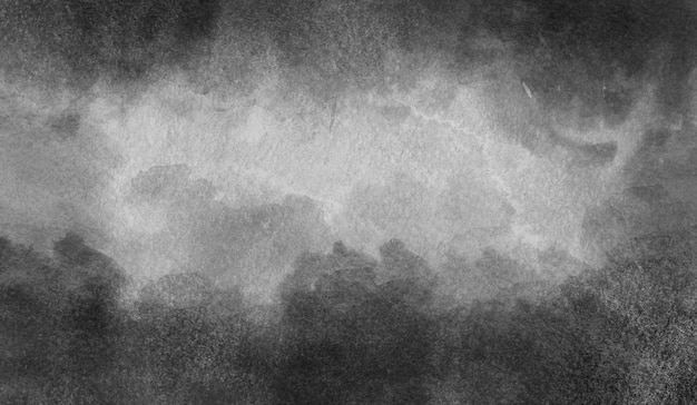 Fondo de acuarela negro y gris.