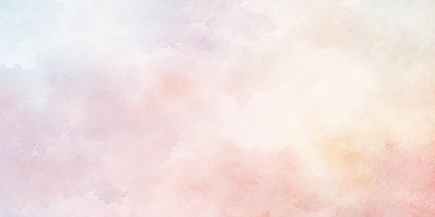 Fondo de acuarela pastel amarillo azul rosa claro