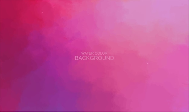 Fondo de acuarela pintada a mano vectorial