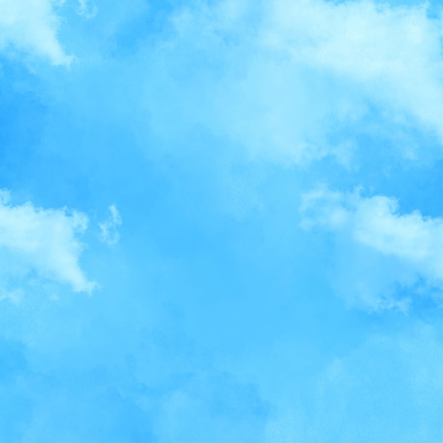 Fondo de acuarela pintado a mano con temática de playa de verano