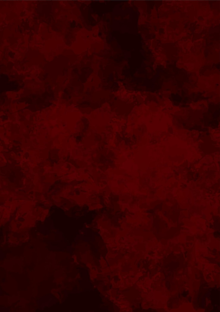 Vector fondo de acuarela rojo oscuro resumen grunge textura pintada a mano en el fondo de color rojo