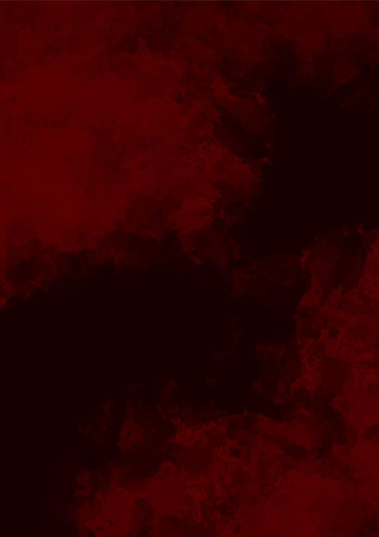 Vector fondo de acuarela rojo oscuro resumen grunge textura pintada a mano en el fondo de color rojo