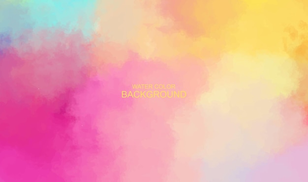 Fondo de acuarela rosa abstracta textura grunge