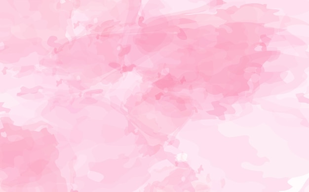 Vector fondo de acuarela rosa o albaricoque abstracto